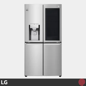 یخچال و فریزر ساید بای ساید 25 فوت ال جی مدل LG GMX945NS9F | چهار درب فرنچ مونتاژ کره (سفارش سنگال)