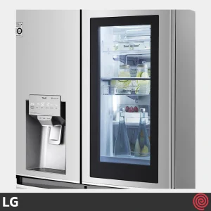 یخچال فریزر هوشمند ال جی GMX945NS9F رنگ نقره‌ای محصول 2020 مونتاژ کره (سفارش سنگال)