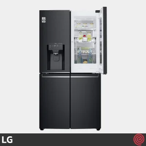 یخچال و فریزر ساید بای ساید 25 فوت ال جی مدل LG GMX945MC9F | چهار درب فرانسوی