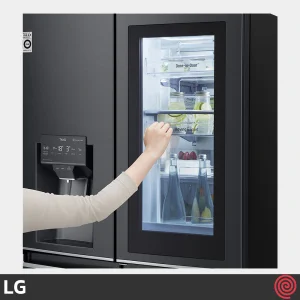 یخچال فریزر اینستاویو (InstaView) ال جی GMX945MC9F رنگ مشکی مات محصول 2020 مونتاژ کره (سفارش سنگال)