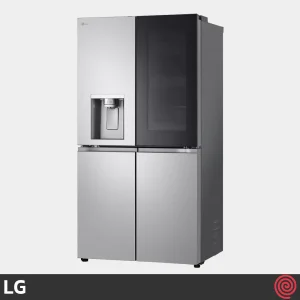 یخچال و فریزر ساید بای ساید 23 فوت ال جی مدل LG GMX946NS9F | چهار درب فرانسوی