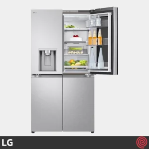 یخچال و فریزر ساید بای ساید 25 فوت ال جی مدل LG GMX946NS9F | چهار درب فرانسوی