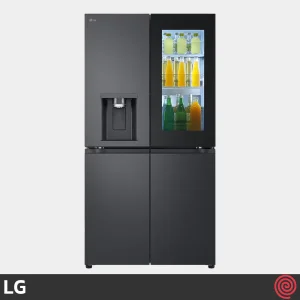 یخچال و فریزر ساید بای ساید 25 فوت ال جی مدل LG GR-X34FFCAB | چهار درب فرانسوی
