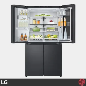 یخچال و فریزر ساید بای ساید 25 فوت ال جی مدل LG GR-X34FFCAB | چهار درب فرانسوی