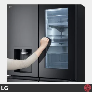 یخچال و فریزر ساید بای ساید 25 فوت ال جی مدل LG GR-X34FFCAB | چهار درب فرانسوی