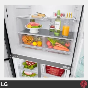 یخچال و فریزر ساید بای ساید 20 فوت ال جی مدل LG GR-X29FTQEL | چهار درب فرانسوی