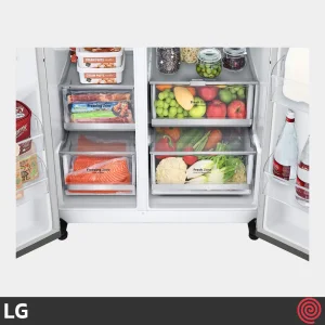 یخچال و فریزر ساید بای ساید 24 فوت ال جی مدل LG GC-X267CSHW | سال عرضه 2022