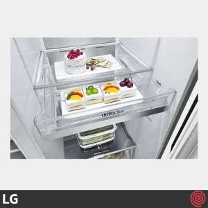 کشوی Utility Box یخچال فریزر ال جی GC-X267CQHS رنگ سفید محصول 2022