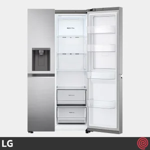 یخچال فریزر 2 درب ال جی GC-J257 رنگ نقره ای