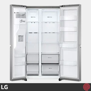 یخچال فریزر 674 لیتر ال جی GC-J257SMSV رنگ نقره ای