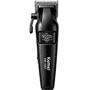 ماشین اصلاح سر و صورت شارژی کمی مدل Kemei KM-1667