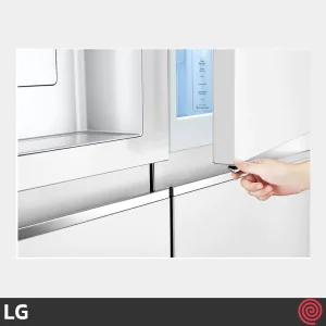 دستگیره ی مخفی یخچال فریزر ساید بای ساید ال جی GC-J257SQSV