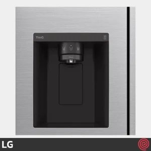 طراحی یخ ریز یخچال فریزر نقره ای ال جی GC-J257 SLSS