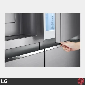 یخچال فریزر دور این دور (Door In Door) ال جی رنگ نقره ای محصول 2024