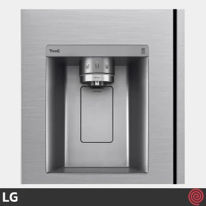 آب ریز و یخ ریز یخچال فریزر ال جی GCJ-287TVL رنگ نقره ای پلاتینیومی محصول 2024