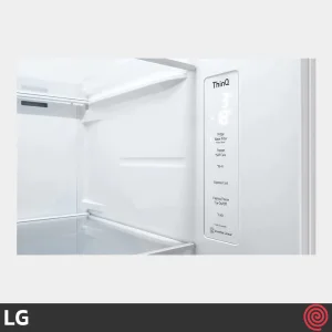 طراحی پنل یخچال فریزر سفید ال جی GCJ-287GNW