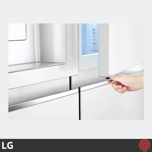 یخچال فریزر ساید ال جی J287 با دستگیره مخفی