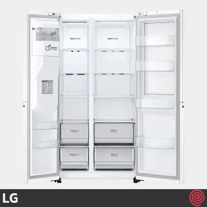 یخچال فریزر 674 لیتر ال جی J287 رنگ سفید