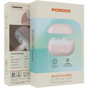 - جعبه ناخن گیر برقی Porodo PDENCLIM7PK