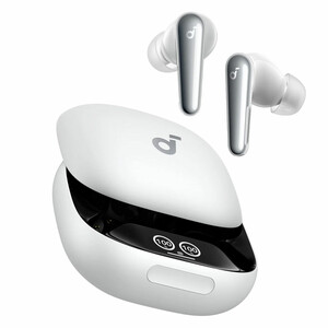 هندزفری سفید Anker Soundcore Liberty 4 Pro همراه کیس شارژ