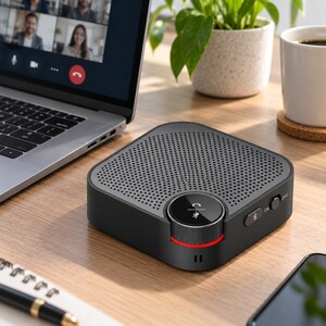 اسپیکر کنفرانس بلوتوثی پرودو با میکروفن