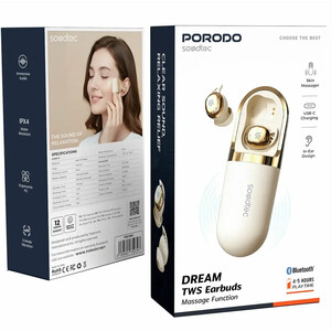 قیمت هندزفری بلوتوثی پورودو Porodo مدل PDS13BG با قابلیت ماساژ