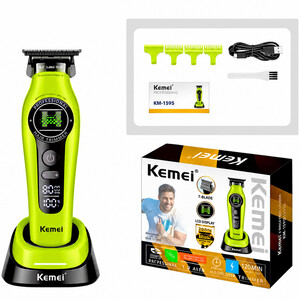 ماشین اصلاح مو و صورت کمی مدل Kemei KM-1595 | شارژی