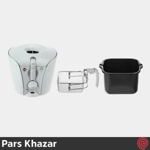 سرخ کن با روغن پارس خزر مدل Pars Khazar FR-2014 | گنجایش 2 لیتر