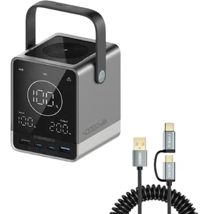 پاوربانک  ظرفیت 40000 و توان 300 وات کاکتک مدل CUKTECH P01CT | با کابل هدیه چویتک