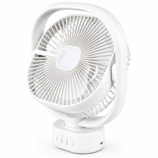 پنکه رومیزی شارژی مدل W8LG-9K | با ظرفیت 2400 میلی آمپر