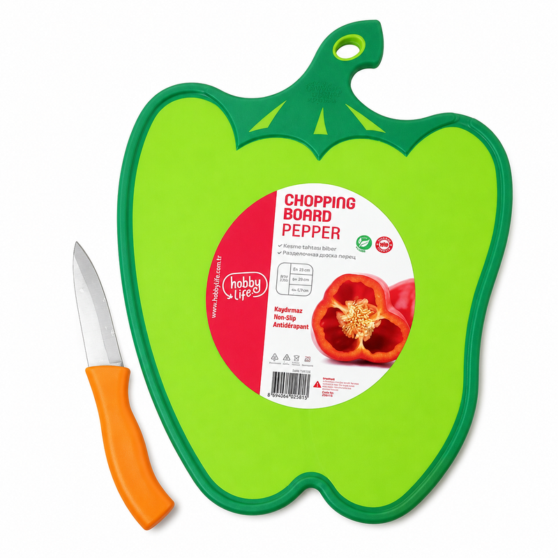 تخته برش هوبی لایف طرح فلفل 