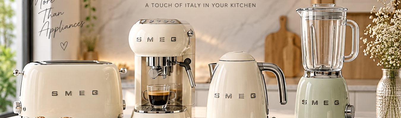 برند اسمگ (SMEG) ساخت کجاست؟ معرفی کامل، کیفیت محصولات و راهنمای خرید اسمگ