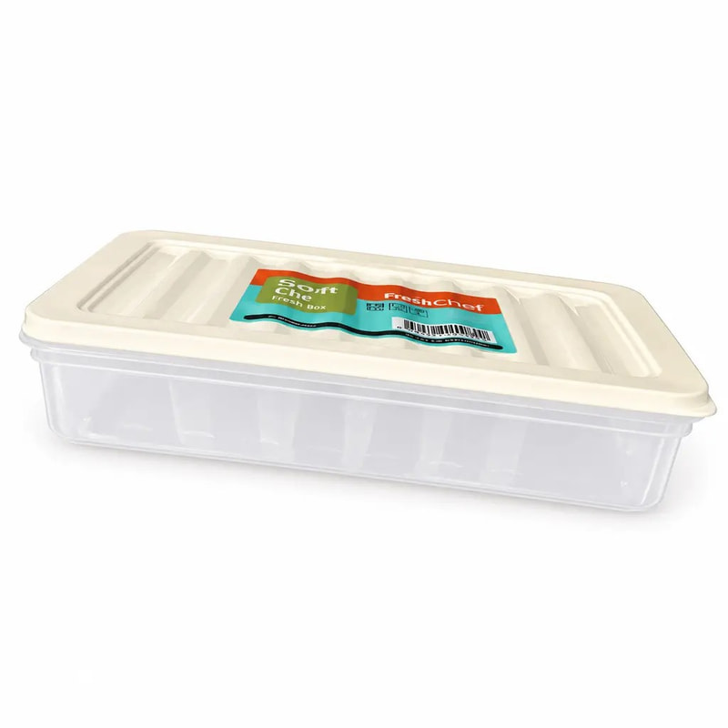 ظرف نگهدارنده گوشت و مرغ سافت شف مدل Fresh Box حجم ۱۲۰۰ میلی‌لیتر
