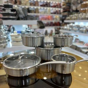 سرویس قابلمه استیل کف لیزری MGS