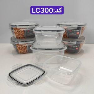 ظروف نگهدارنده و فریزری 3تایی ایراک پلاست آرت Irak LC-300
