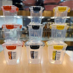 ظروف نگهدارنده و فریزری 3 تایی ترکیه dunya plastik 30836