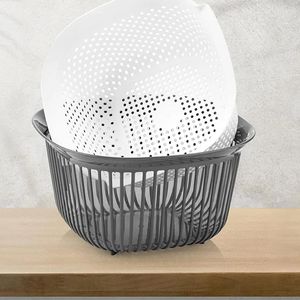 کاسه و آبکش مربع فولی لایف Linea 3699