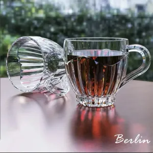 فنجان شیشه و بلور اصفهان مدل برلین بسته 6 عددی