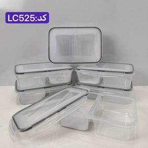 ظروف نگهدارنده فریزری 2 قسمتی پلاست آرت ایراک LC-525
