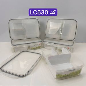 ظروف نگهدارنده فریزری 3 قسمتی پلاست آرت ایراک LC-510