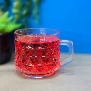 نیم لیوان دسته دار الیکا اصفهان گلس بسته 6 عددی