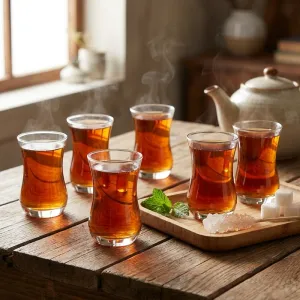 استکان گلجام بلور کاوه 