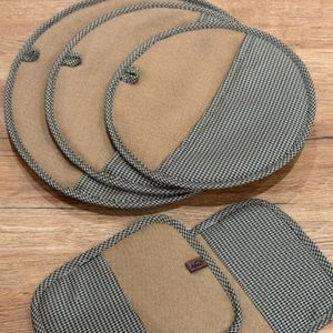 سرویس 11 پارچه دستگیره و پیش بند شتری Amac
