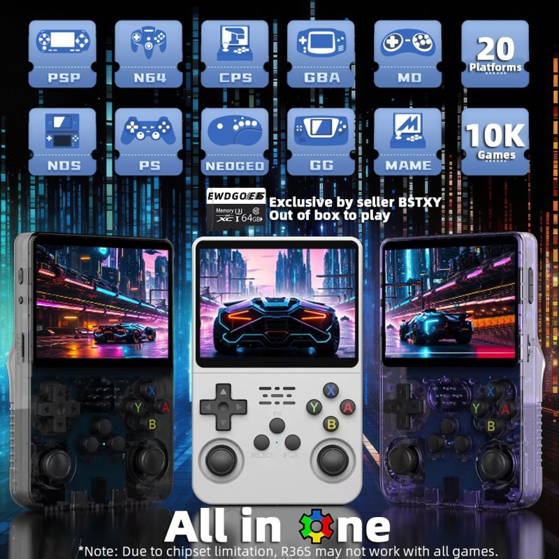 کنسول بازی دستی R36 HD