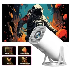 ویدیو پروژکتور گیمینگ S40 Max با کیفیت UHD و شدت نور ۸۰۰۰ لومن