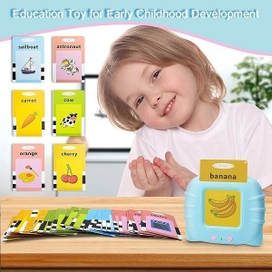 دستگاه فلش کارت آموزشی زبان انگلیسی و فارسی کودک | 112 کارت