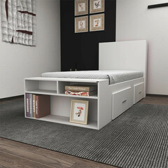 تخت خواب یک نفره سیماژ مدل BS9095 سایز 90*200