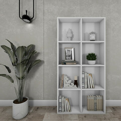 کتابخانه شش طبقه سیماژ مدل HS1019