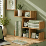 کتابخانه رومیزی سه طبقه سیماژ مدل CZ1014