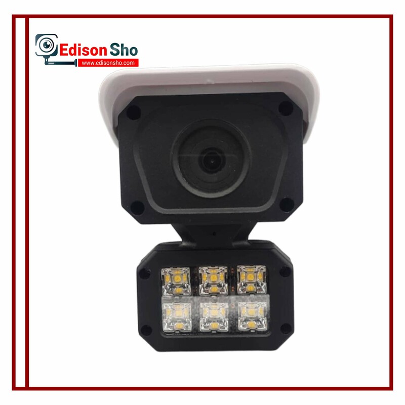 دوربین تحت شبکه بولت فلزی (461 IP)استارلایت میکروفون داخلی وارم لایت 5MP SW mic Poe برد a52